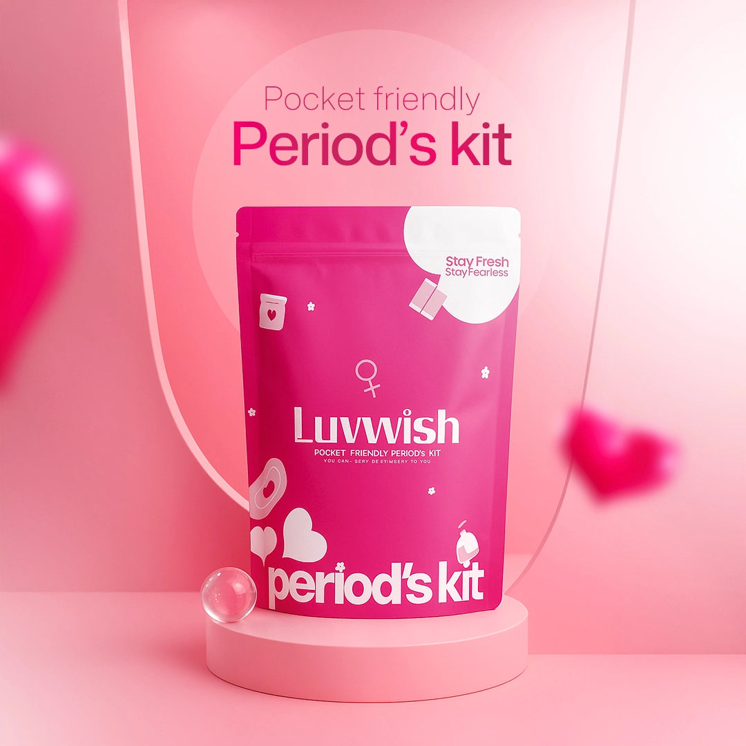 Luvwish Period Kit- A complete care pack designed for comfort, hygiene & a little joy during your periods.