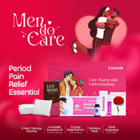 Men Do Care Valentine Edition - Cramp Relief Essentials Gift box