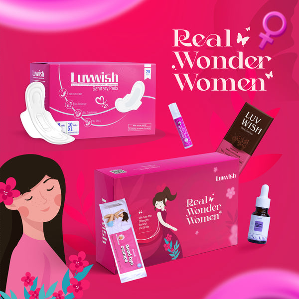 Real Wonder Women - Cramp Relief Essentials Gift box
